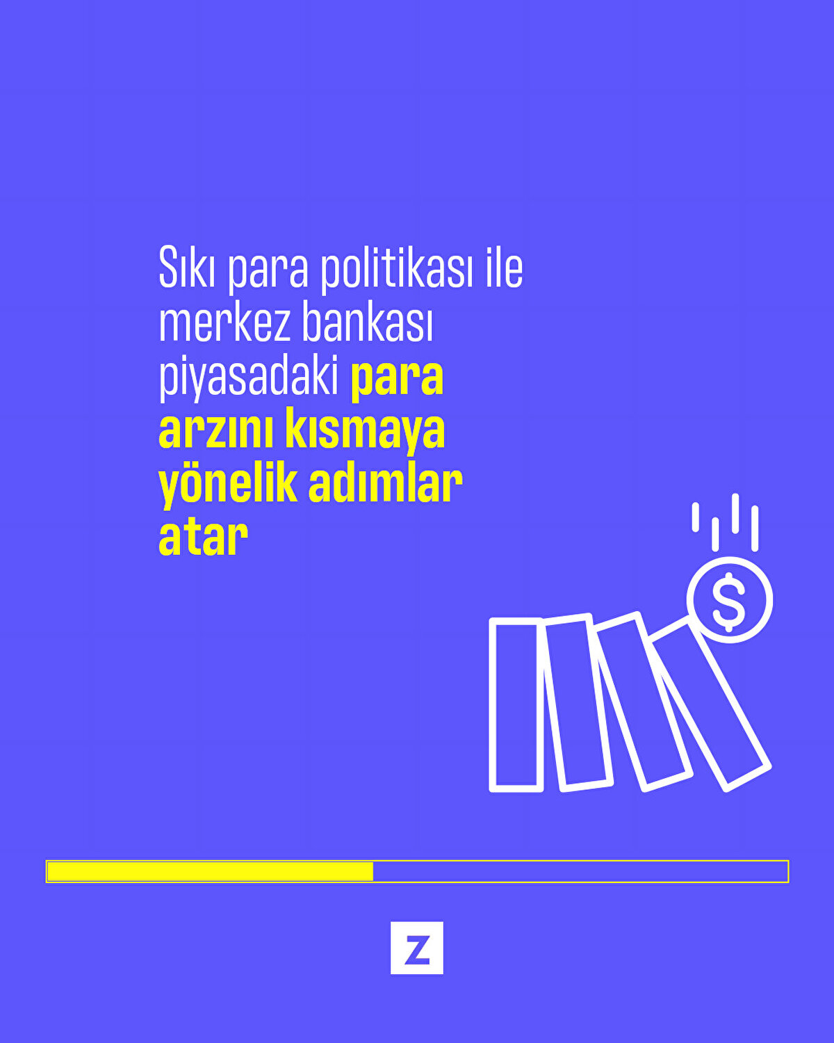 Sıkı para politikası ile merkez bankası piyasadaki para arzını kısmaya yönelik adımlar atar