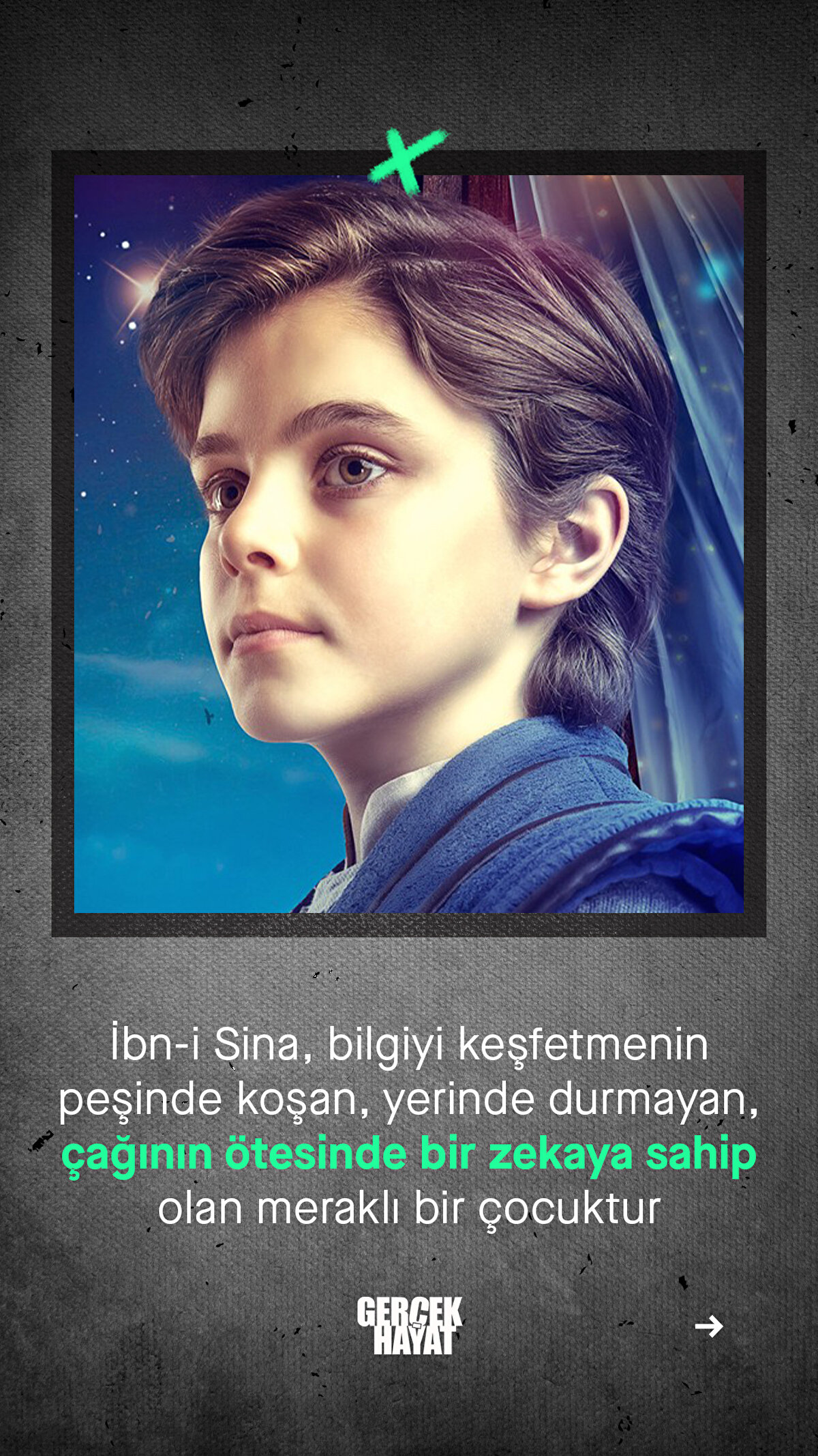 İbn-i Sina, bilgiyi keşfetmenin peşinde koşan bir çocuk