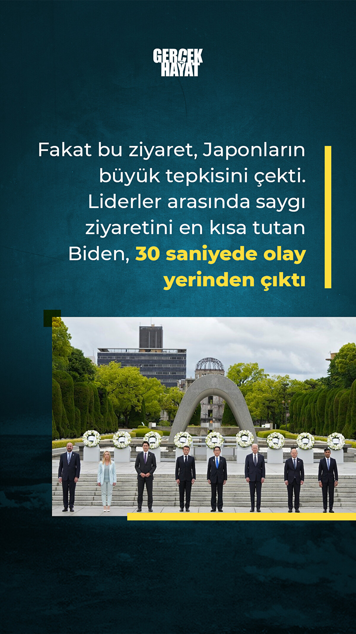 Fakat bu ziyaret, Japonların büyük tepkisini çekti