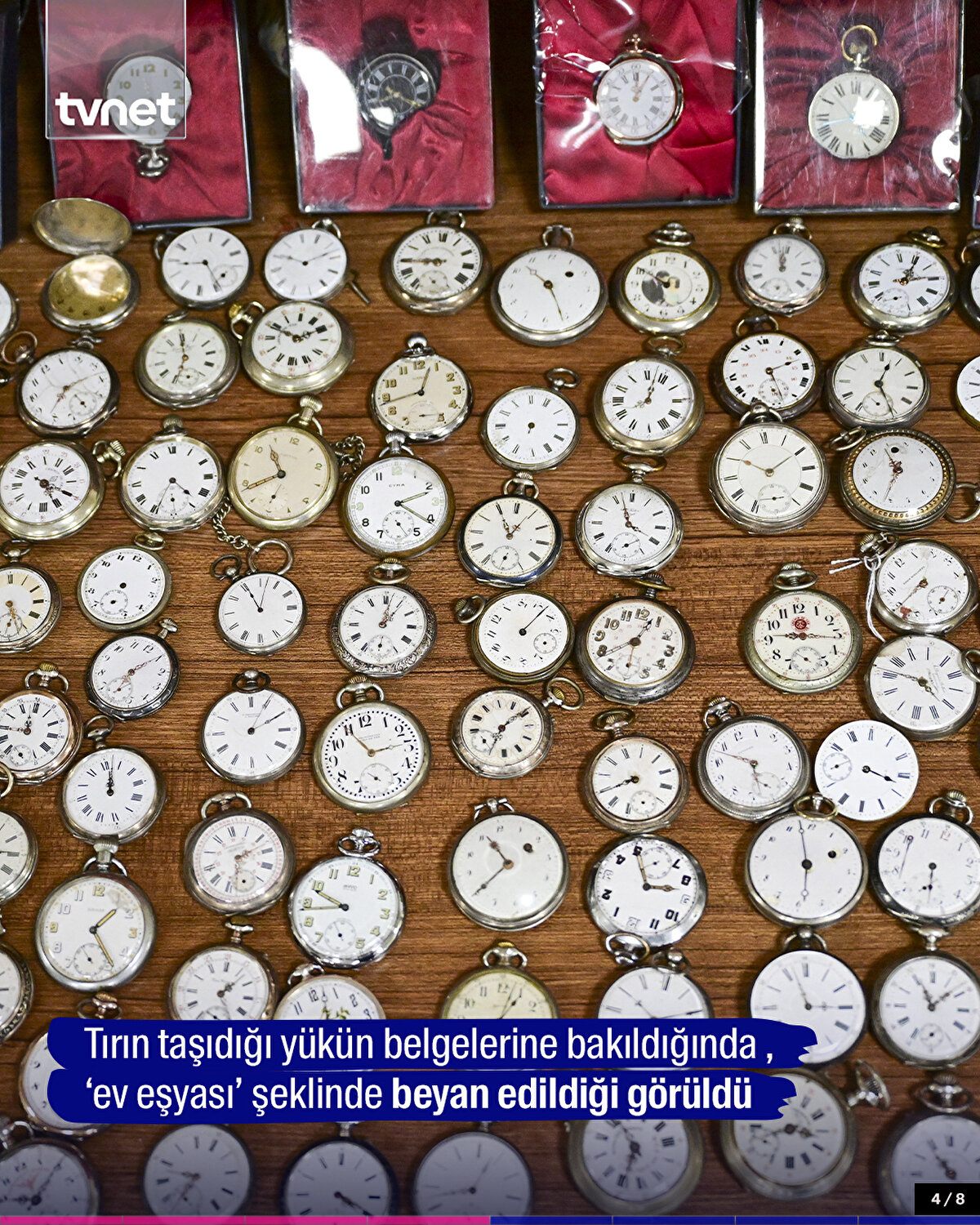 Tırın taşıdığı yükün belgelerine bakıldığında , ‘ev eşyası’ şeklinde beyan edildiği görüldü