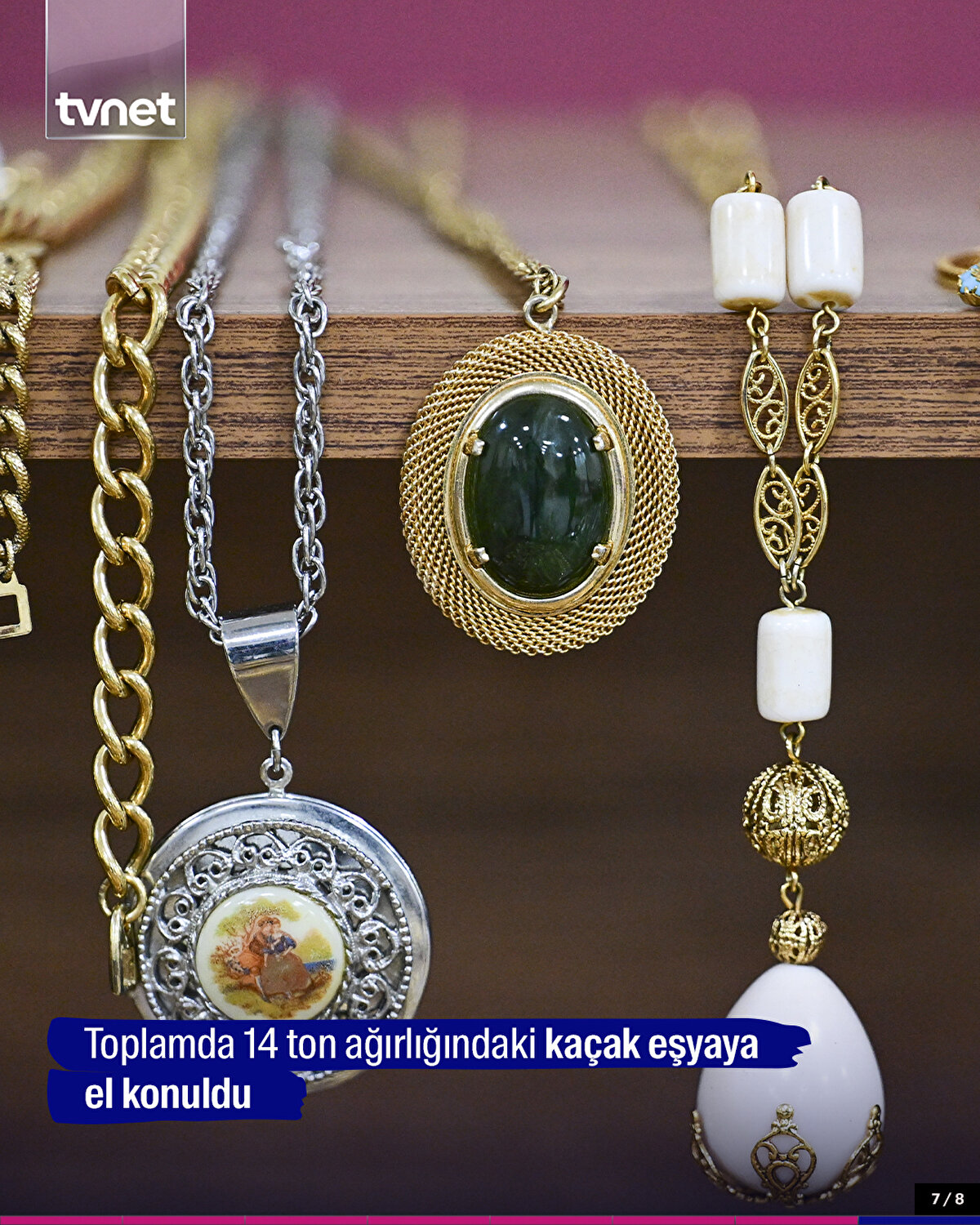 Toplamda 14 ton ağırlığındaki kaçak eşyaya el konuldu