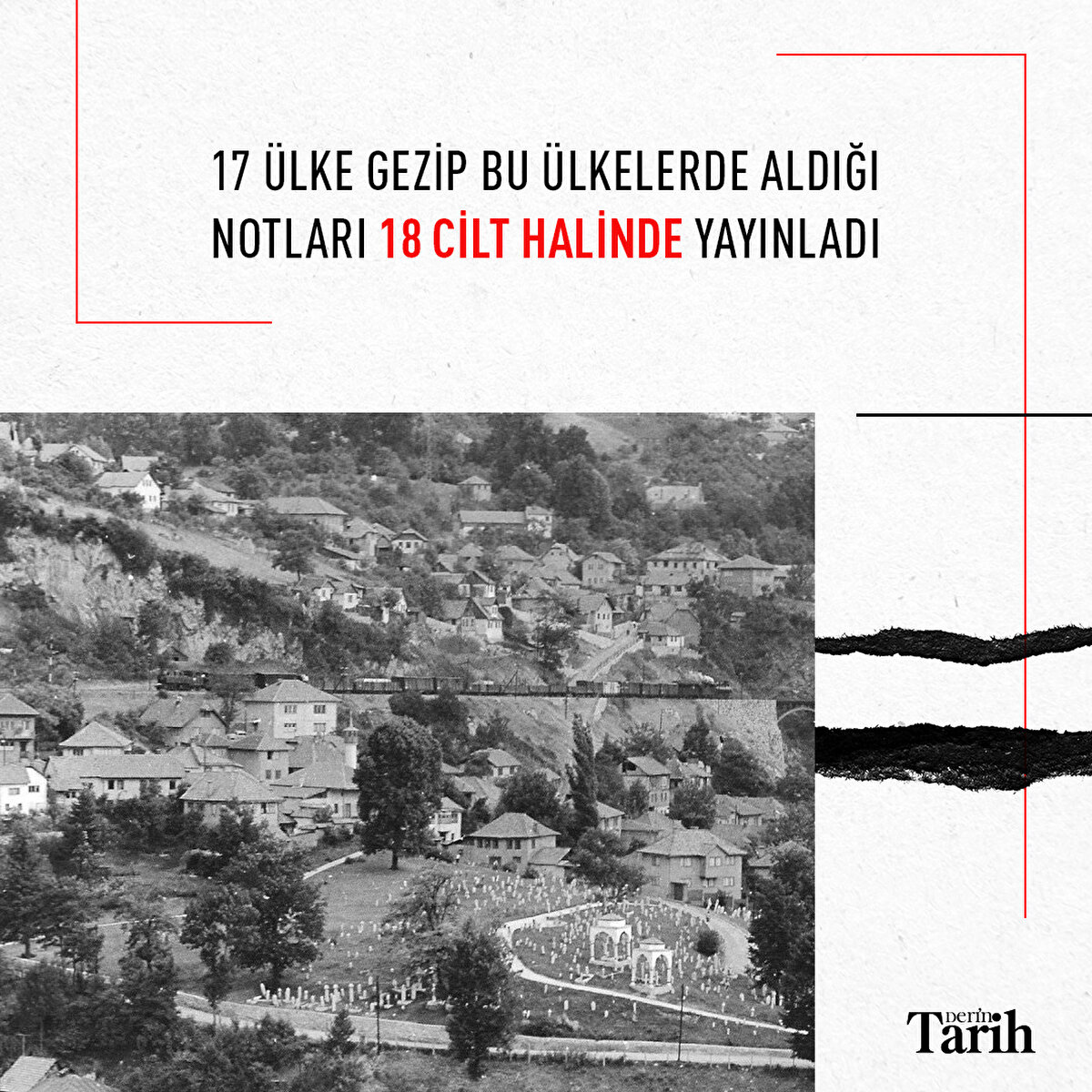  17 ülke gezip bu ülkelerde aldığı notları 18 cilt halinde yayınladı