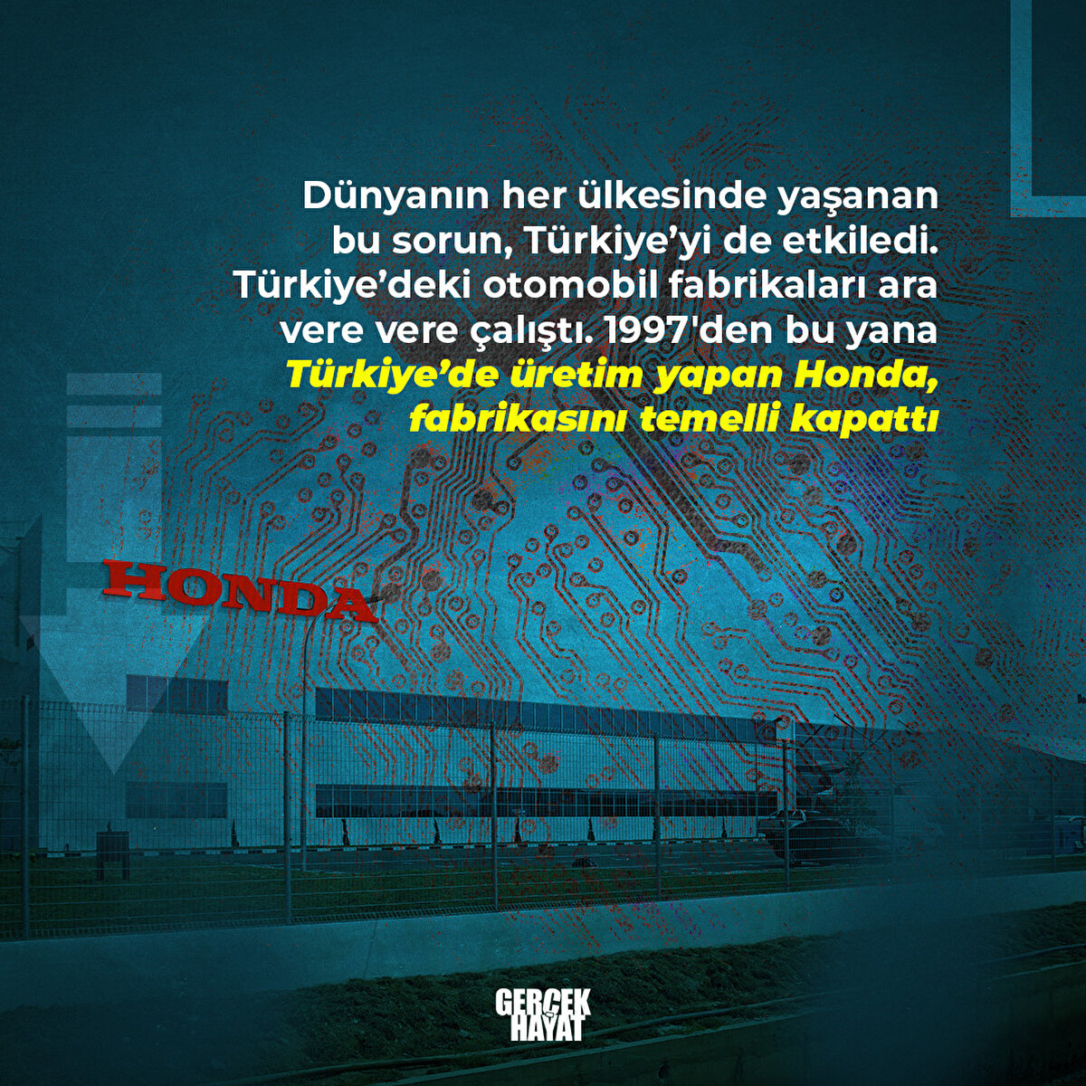 Bu sorun, Türkiye’yi de etkiledi