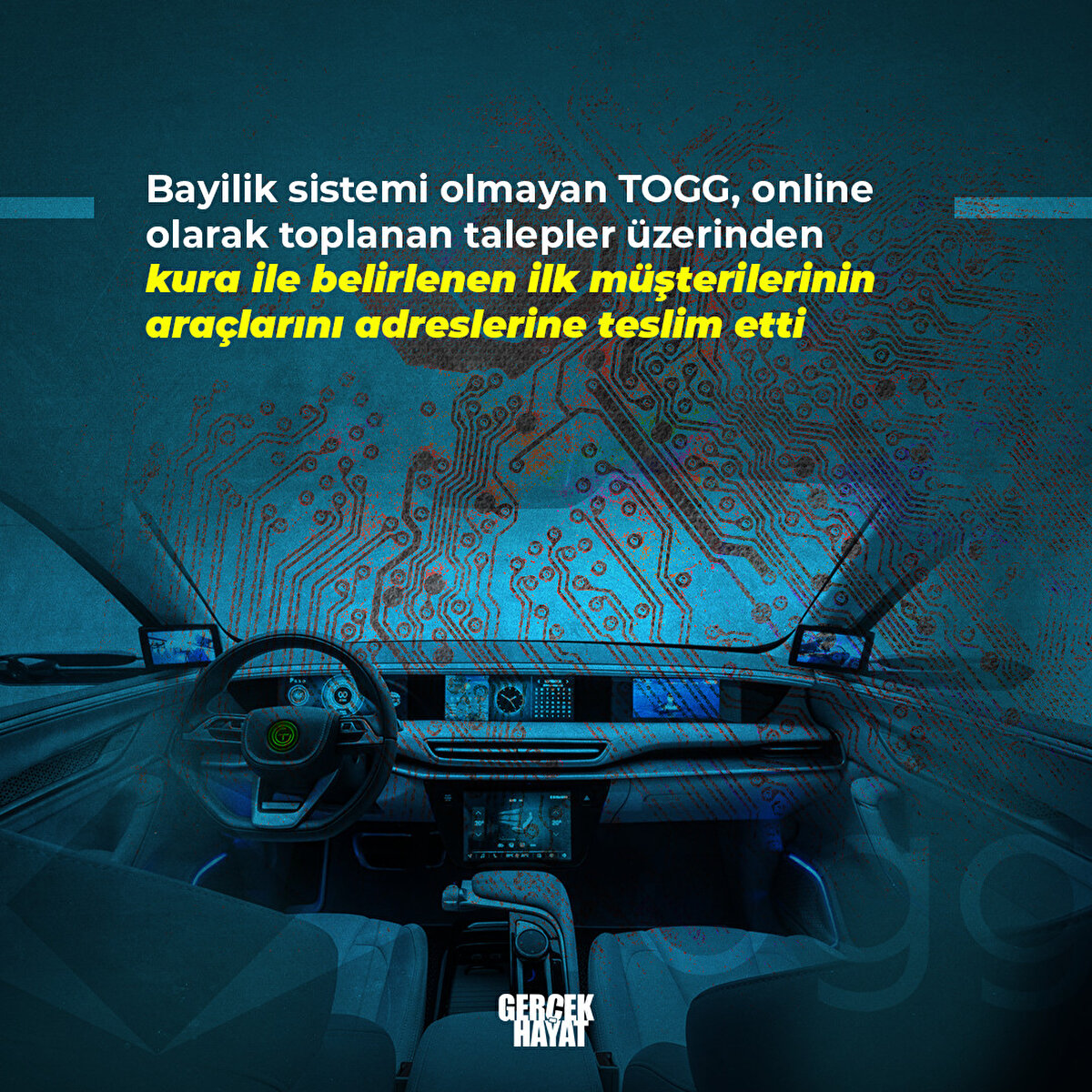 TOGG, ilk müşterilerinin araçlarını adreslerine teslim etti