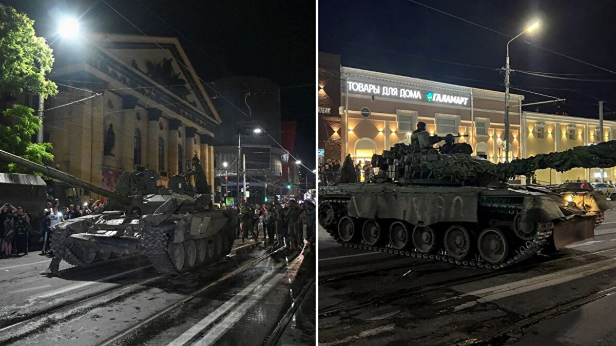 Paralı asker ordusu Wagner'in Putin'e başkaldırıp Moskova'ya yürümesi Rusya'yı karıştırdı. İlk günden sıcak çatışmaların yaşandığı isyan girişimi, 1. günün sonunda Wagner güçleri Moskova yolundayken Belarus liderinin araya girmesiyle sonlandı. Anlaşma kapsamında Wagner güçleri affedilip Ukrayna savaşı için cepheye geri dönecek, liderleri Prigojin ise hakkındaki dava düşürüldükten sonra Belarus'a gidecek. Kentlerde normale dönüş başlarken Wagner güçleri çekilmeye başladı ama bundan sonra ne olacak? Putin'in "Vatan hainleri" dediği güçler Ukrayna savaşının akıbetini nasıl belirleyecek, Prigojin Belarus'ta ne yapacak?