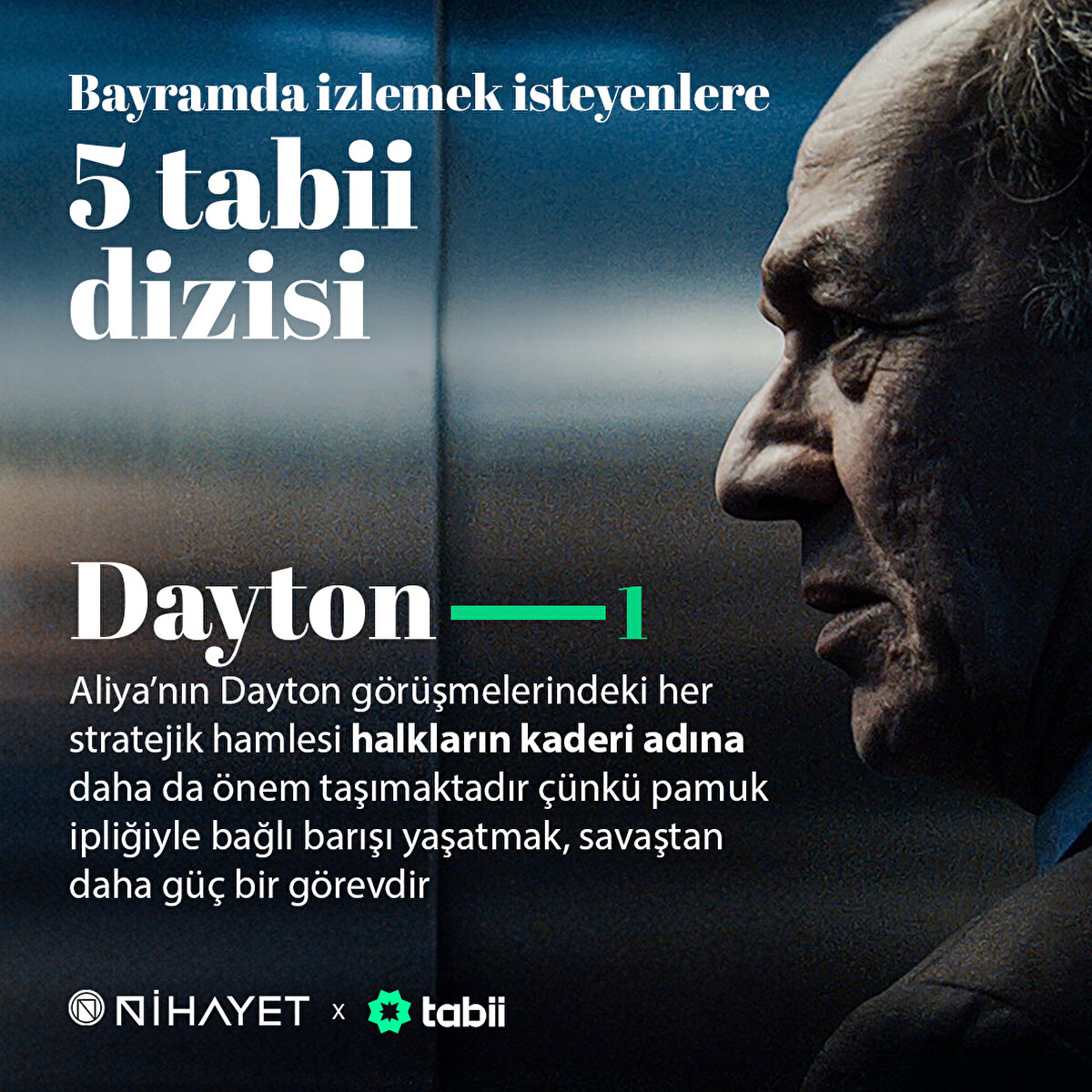 Aliya’nın Dayton görüşmelerindeki her stratejik hamlesi halkların kaderi adına daha da önem taşımaktadır çünkü pamuk ipliğiyle bağlı barışı yaşatmak, savaştan daha güç bir görevdir