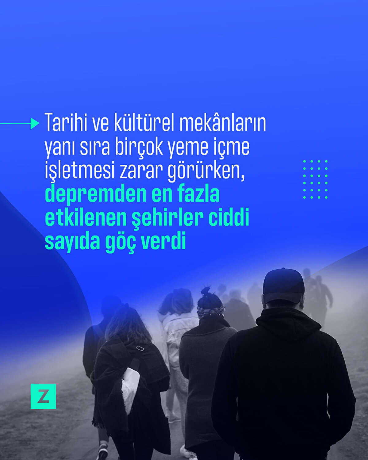 Tarihi ve kültürel mekânların yanı sıra birçok yeme içme işletmesi zarar görürken, depremden en fazla etkilenen şehirler ciddi sayıda göç verdi

