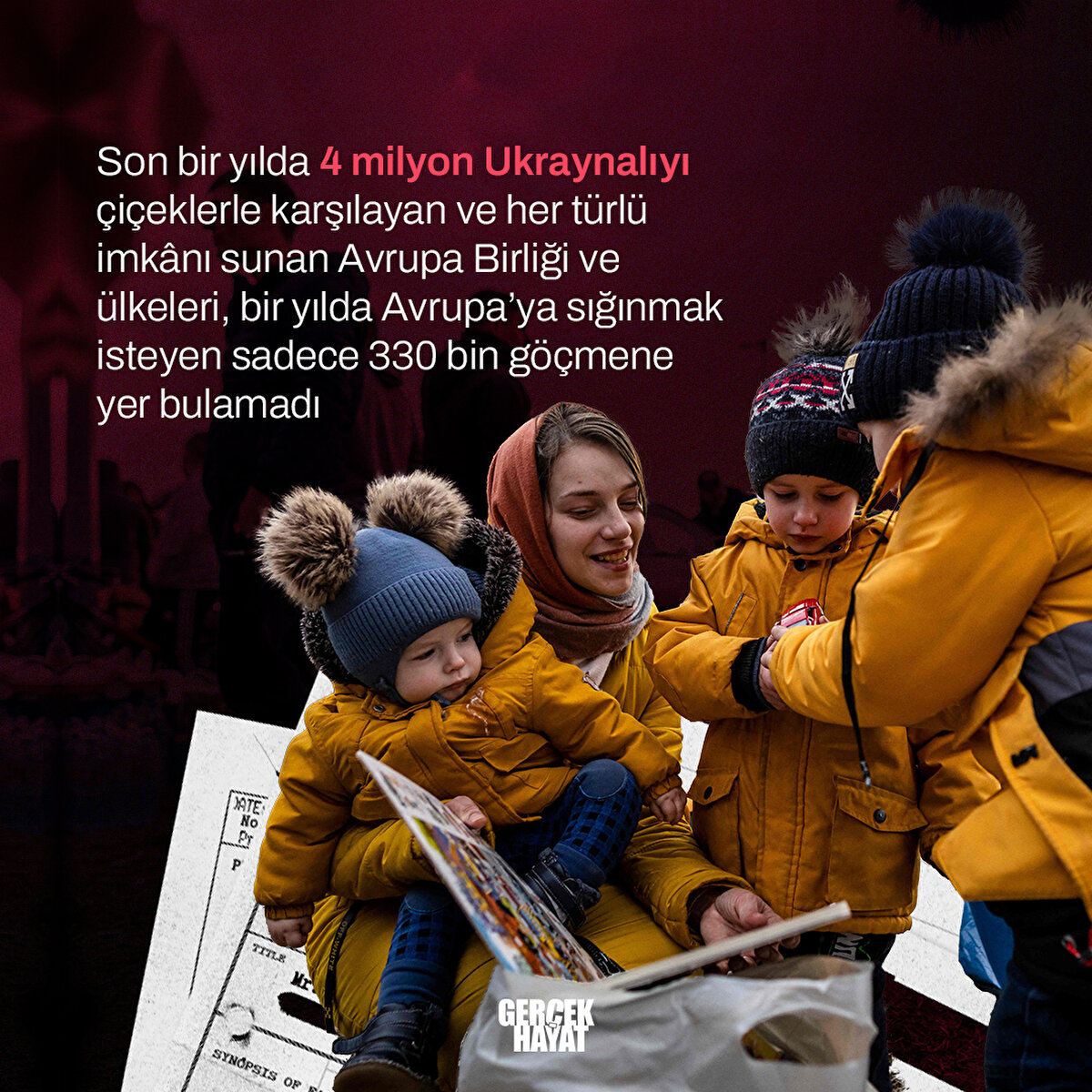 330 bin göçmen yer bulamadı