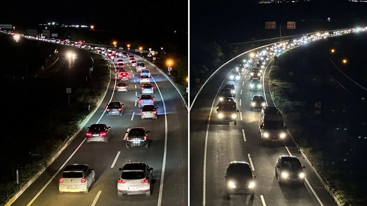 Kurban Bayramı tatilinin son gününde Karadeniz kentlerini Anadolu Otoyolu'na bağlayan D-100 kara yolunun Karabük kesiminde yoğunluk yaşanıyor.<br><br>