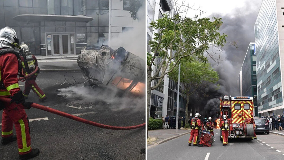Fransa İçişleri Bakanı Gerald Darmanin, ülkede Nael M. isimli genç sürücünün, polisin açtığı ateş sonucu ölmesinin ardından çıkan olaylarda, 1000 kişinin gözaltına alındığını ve bunların ortalama yaşının 17 olduğunu belirtti.<br><br>