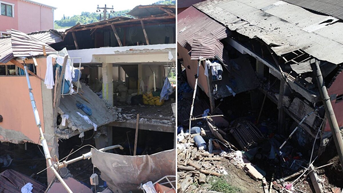 Alınan bilgiye göre, Çağlayan Mahallesi'nde faaliyet gösteren bir endüstriyel temizlik tesisinde buhar kazanındaki basınç kaynaklı patlama meydana geldi.