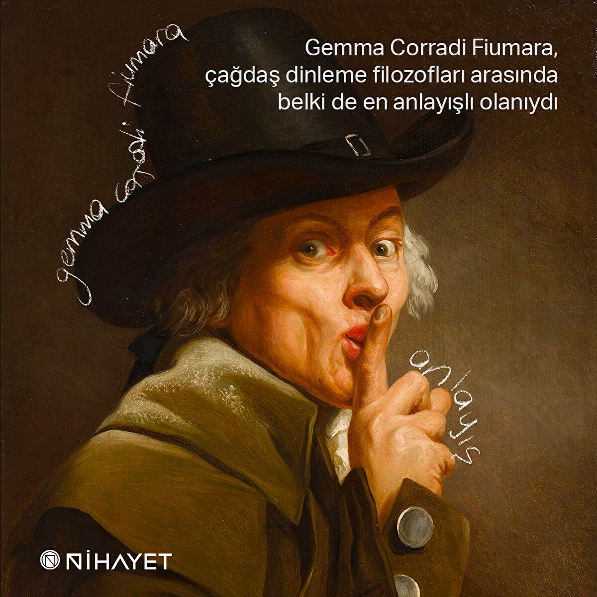 Gemma Corradi Fiumara, çağdaş dinleme filozofları arasında belki de en anlayışlı olanıydı
