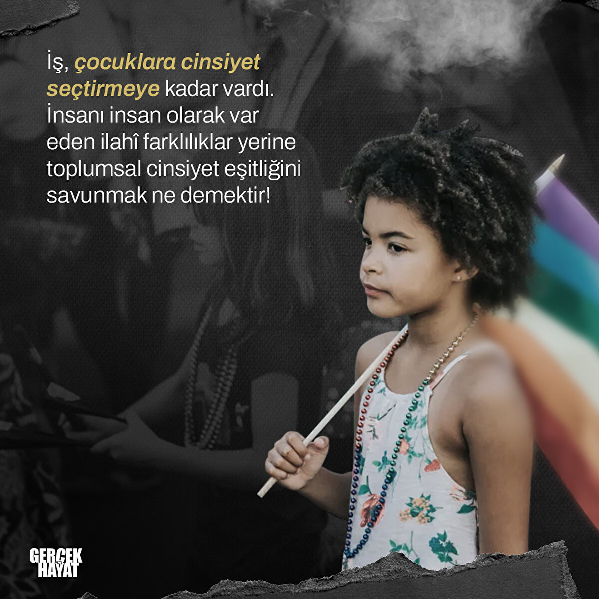 Toplumsal cinsiyet eşitliğini savunmak ne demektir!