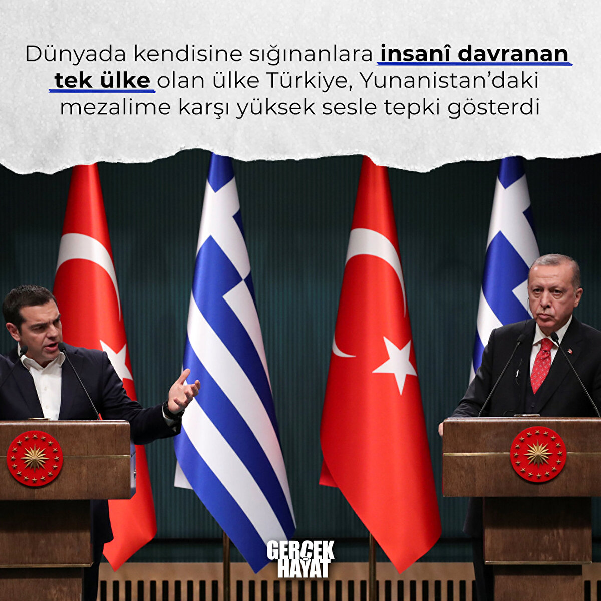 Türkiye, Yunanistan’daki mezalime karşı yüksek sesle tepki gösterdi