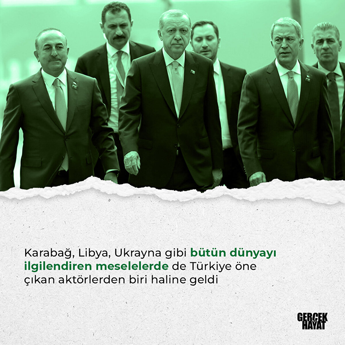 Türkiye'nin olmadığı masa yok