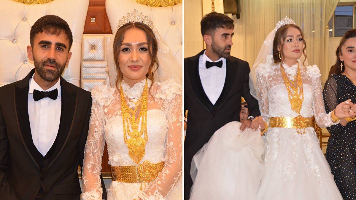 İstanbul Aydın Üniversitesinde okurken tanışan 32 yaşındaki Çapa ve 26 yaşındaki Popova, 5 yıl süren arkadaşlıklarının ardından evlenmeye karar verdi.<br><br>Yüksekova'ya gelen Çapa ve Popova, ilçedeki yöresel geleneklere göre düzenlenen düğünle dünya evine girdi.