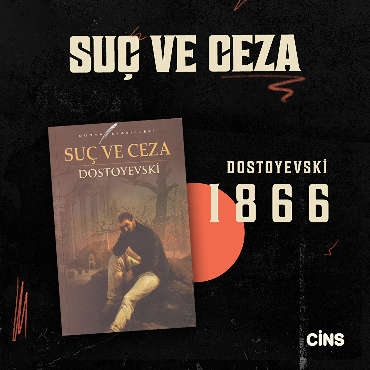 Su&#231; ve Ceza, Dostoyevski 1866
