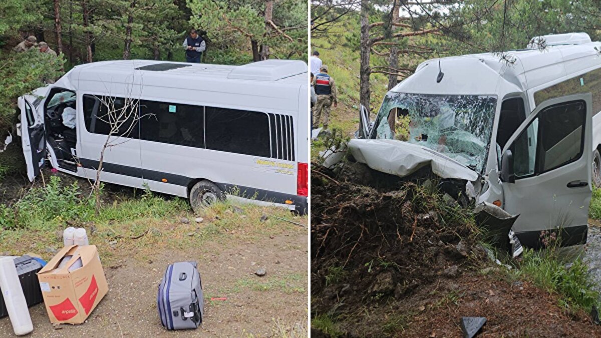 Süleyman Ö. idaresindeki 25 ACY 505 plakalı minibüs, Erzincan-Sivas kara yolunun 40. kilometresi Sakaltutan Geçidi mevkisinde şarampole devrildi.