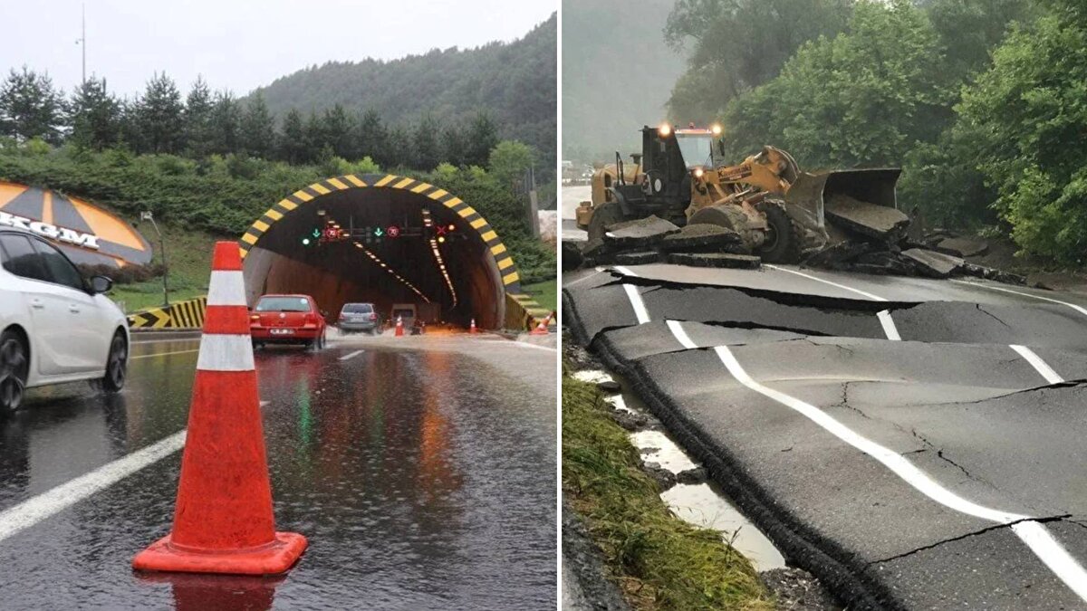 Türkiye'nin kuzeyinde şiddetli yağış etkili oluyor.