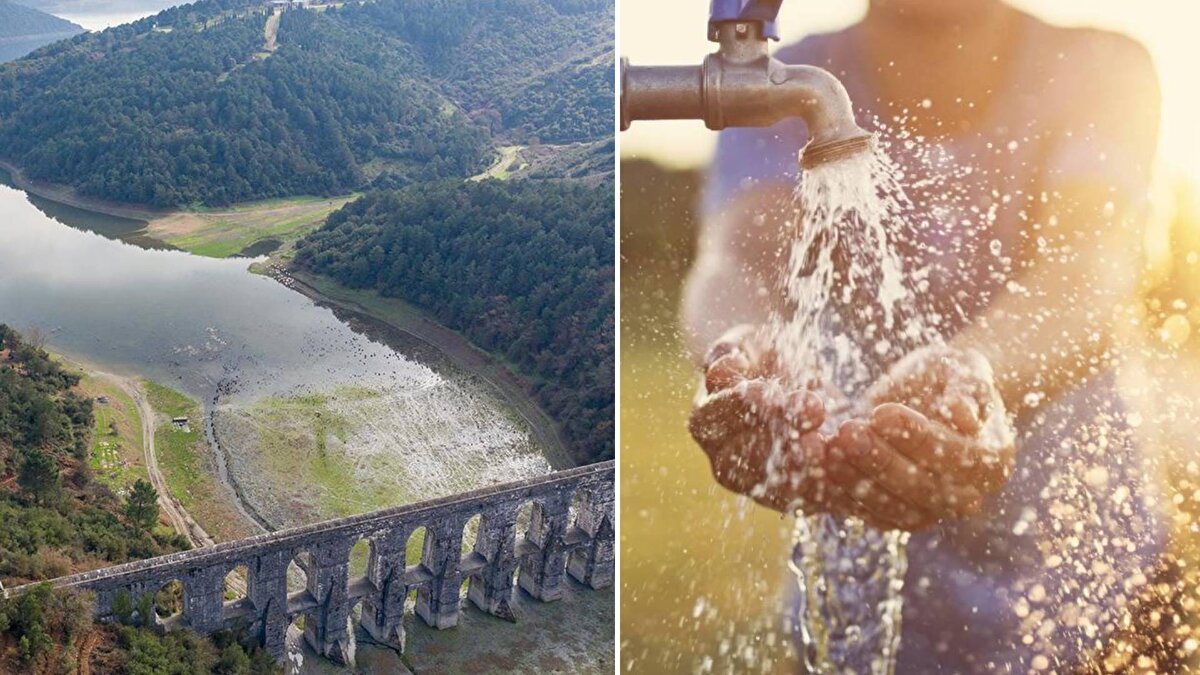 Su miktarı Istrancalar'da yüzde 34,72, Terkos'ta yüzde 32,28, Sazlıdere'de yüzde 26,2, Alibey'de yüzde 23,73, Büyükçekmece'de yüzde 24,38, Ömerli'de yüzde 74,06, Darlık'ta yüzde 58,3, Elmalı'da yüzde 33,81, Pabuçdere'de yüzde 4,47 ve Kazandere'de yüzde 6,18 olarak ölçüldü.
