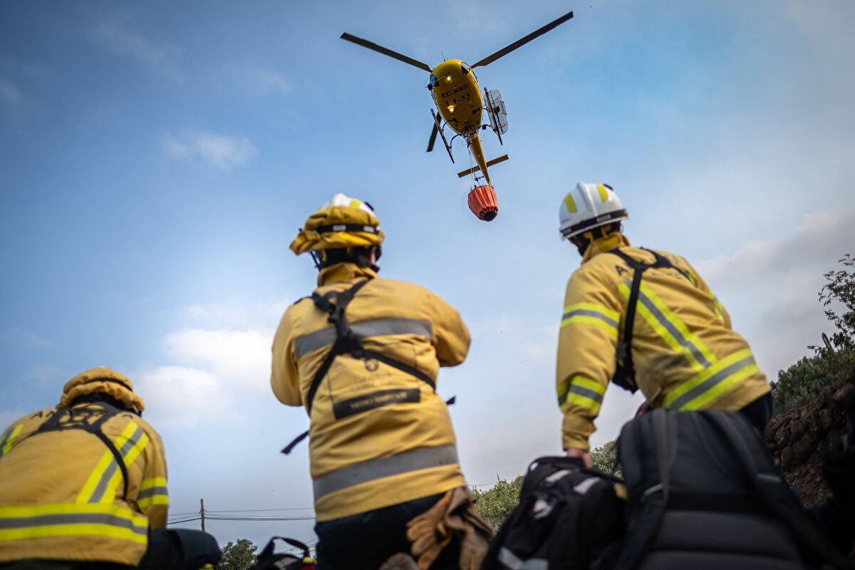 İspanya'da yılın ilk yarısında 15 büyük orman yangını çıkarken, bunun son 10 yılın aynı dönemine oranla neredeyse dört kat daha fazla olduğu belirtilmişti.