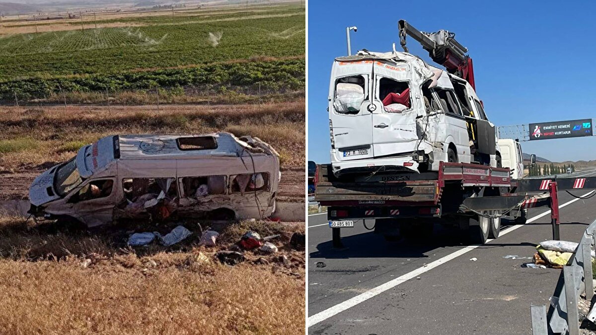 Kaza, saat 05.30 sıralarında Ankara- Niğde otoyolunun 248'inci kilometresinde meydana geldi.