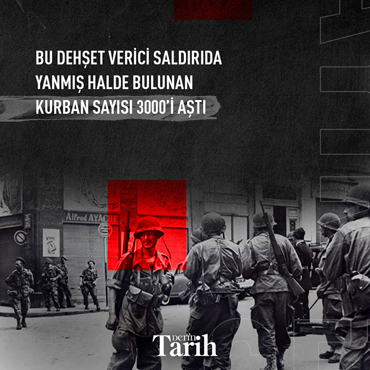  Bu dehşet verici saldırıda yanmış halde bulunan kurban sayısı 3000’i aştı