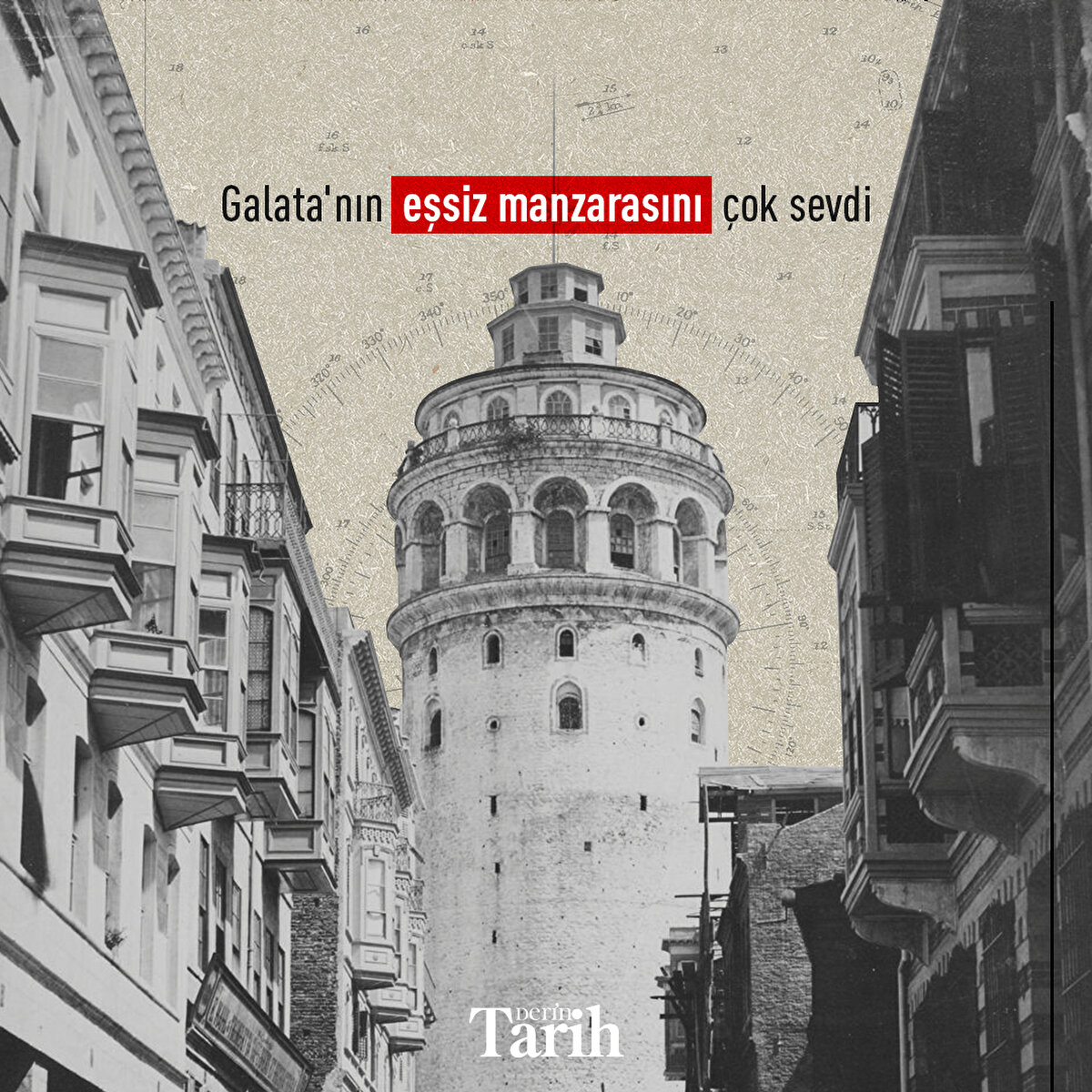 Galata'nın eşsiz manzarasını çok sevdi