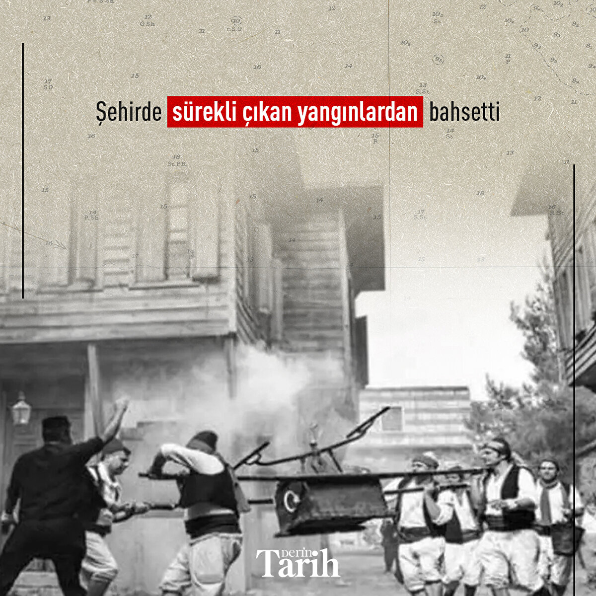 Şehirde sürekli çıkan yangınlardan bahsetti