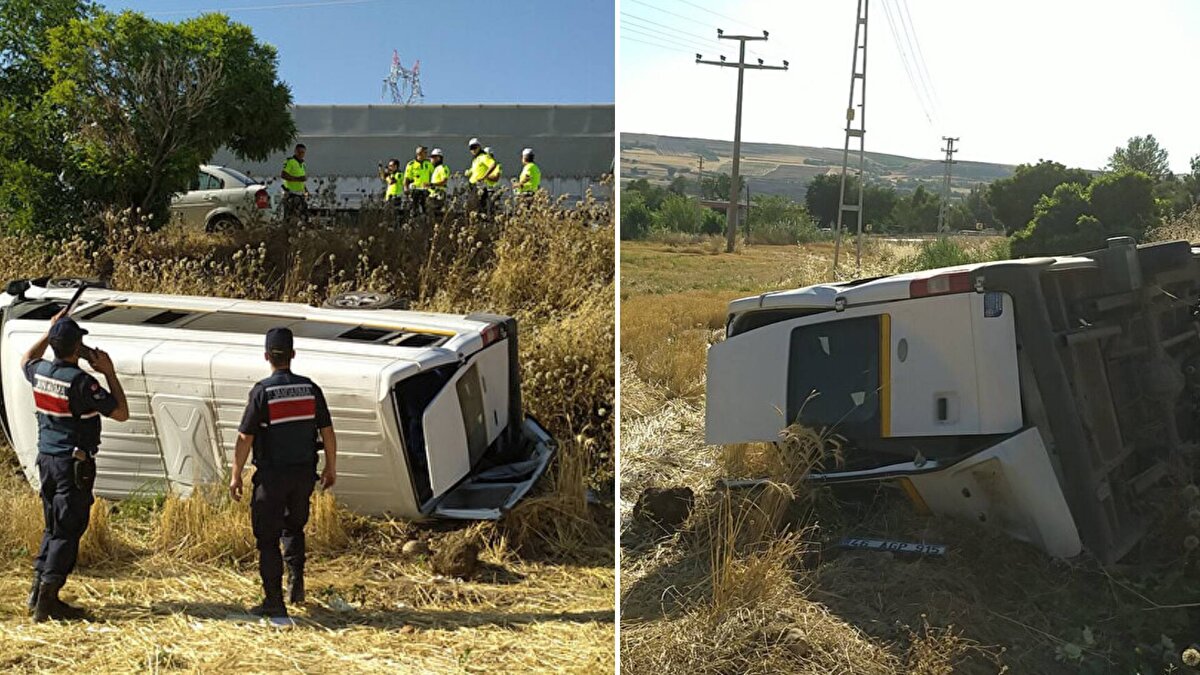 Kaza, sabah saatlerinde Börgenek bölgesinde meydana geldi.