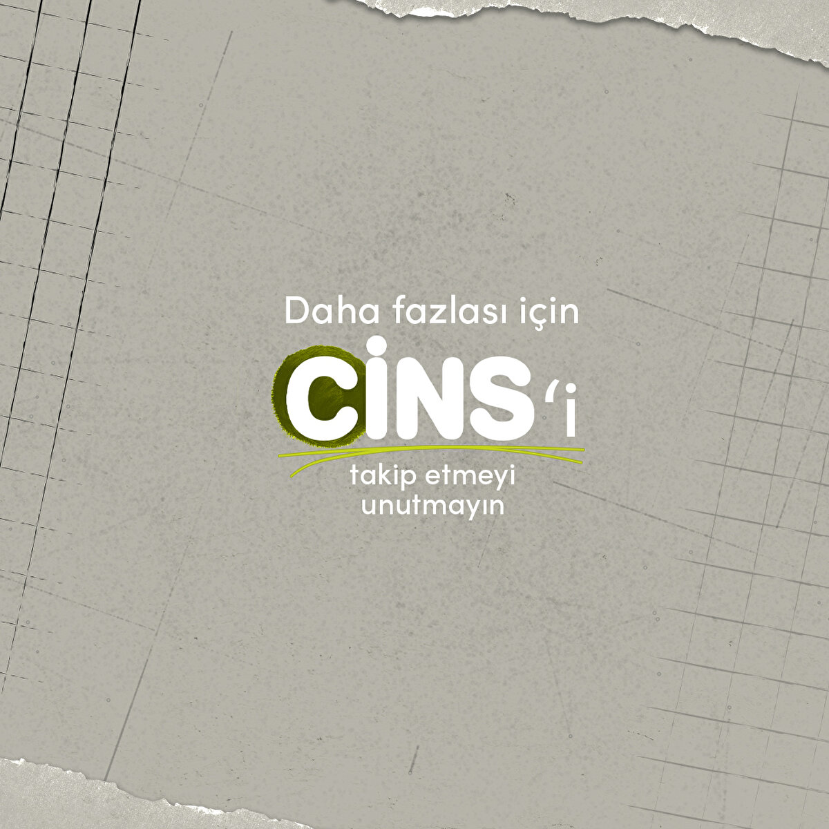 Daha fazlası i&#231;in Cins'i takip etmeyi unutmayın 