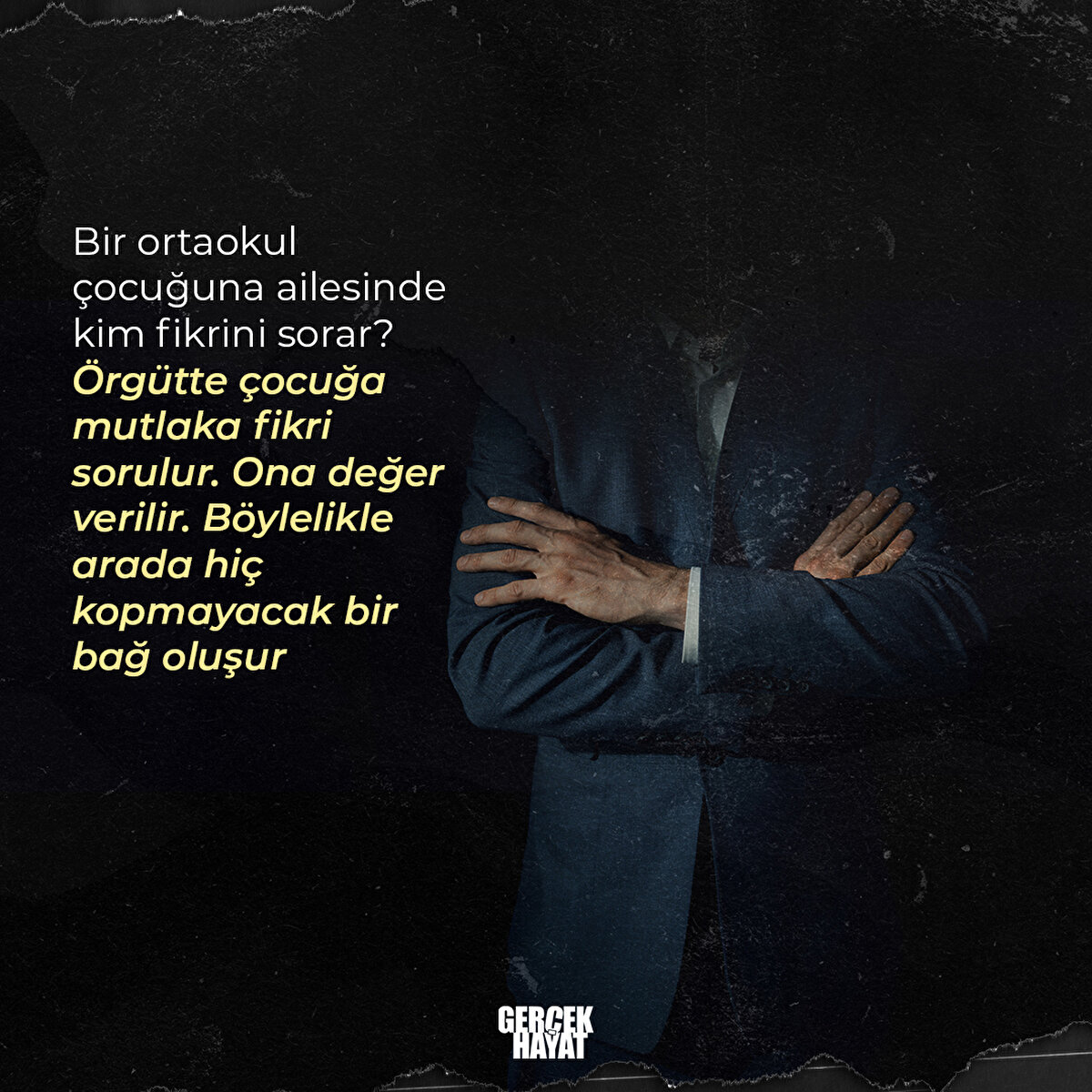 Böylelikle arada hiç kopmayacak bir bağ oluşur