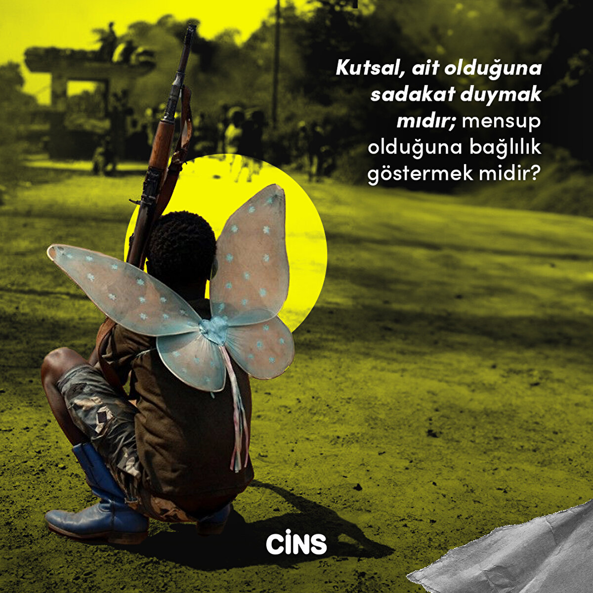 Kutsal, 
ait olduğuna sadakat 
duymak mıdır; mensup olduğuna bağlılık 
göstermek midir?