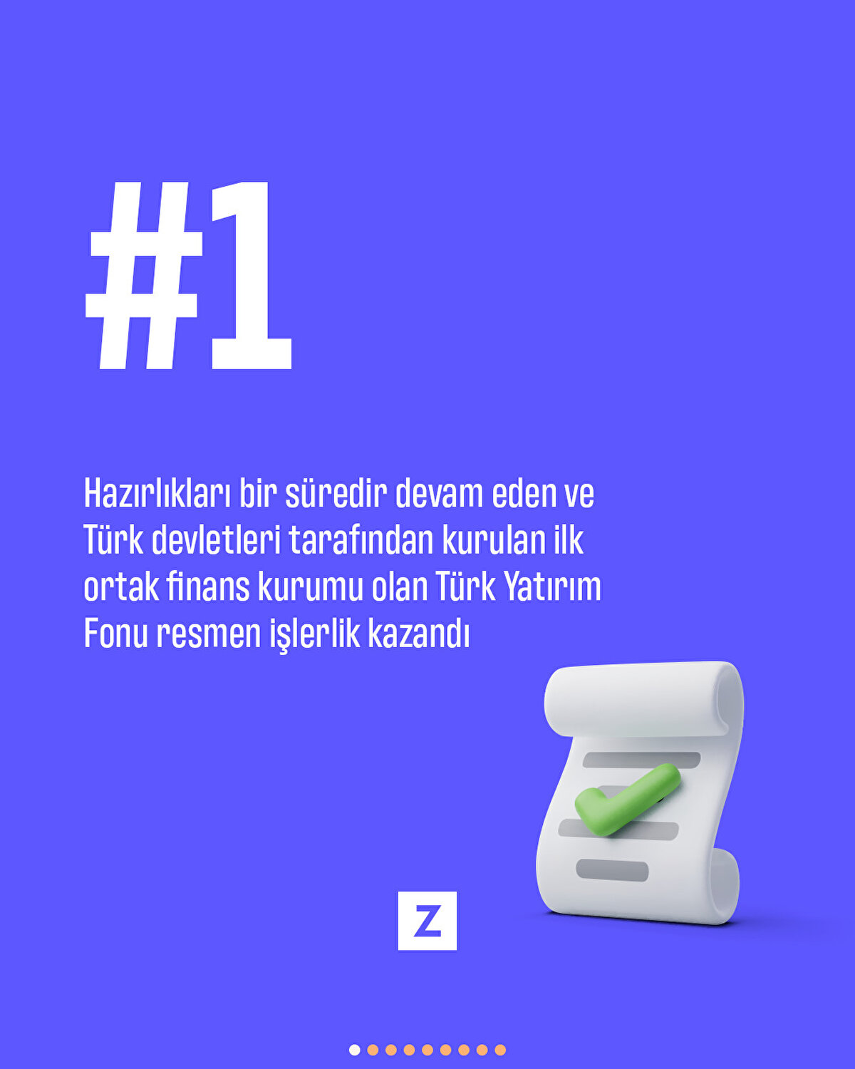 Hazırlıkları bir süredir devam eden ve Türk
devletleri tarafından kurulan ilk ortak finans kurumu olan Türk Yatırım Fonu resmen işlerlik kazandı