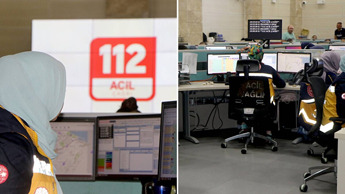 Samsun'da 2023 yılının ilk 6 ayında 112 Acil Çağrı Merkezi 804 bin 628 çağrıya cevap verdi.