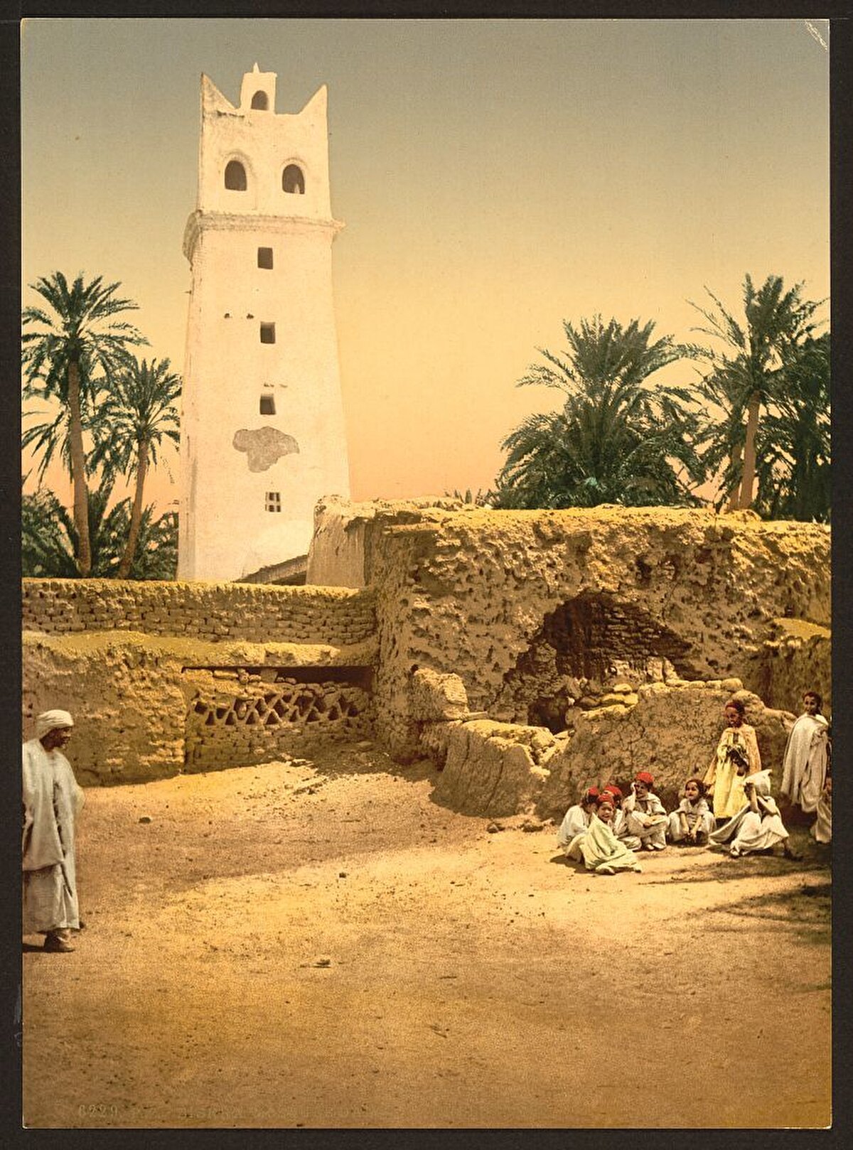 Sîdî Musa Camii’nin minaresi, Biskra.