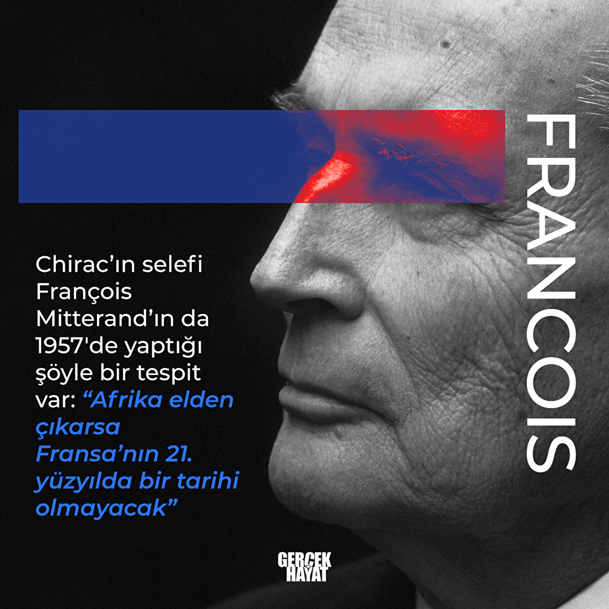 “Afrika elden çıkarsa Fransa’nın 21. yüzyılda bir tarihi olmayacak”