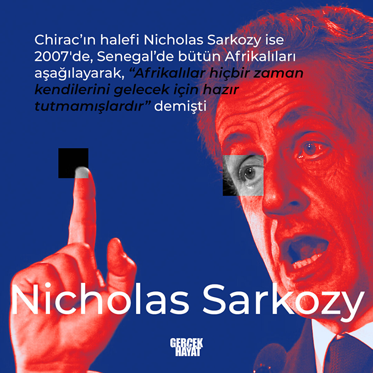 “Afrikalılar hiçbir zaman kendilerini gelecek için hazır tutmamışlardır”