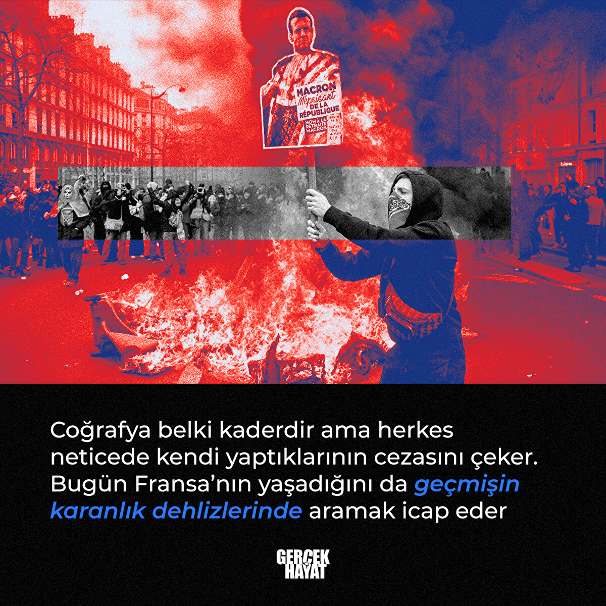 Herkes neticede kendi yaptıklarının cezasını çeker