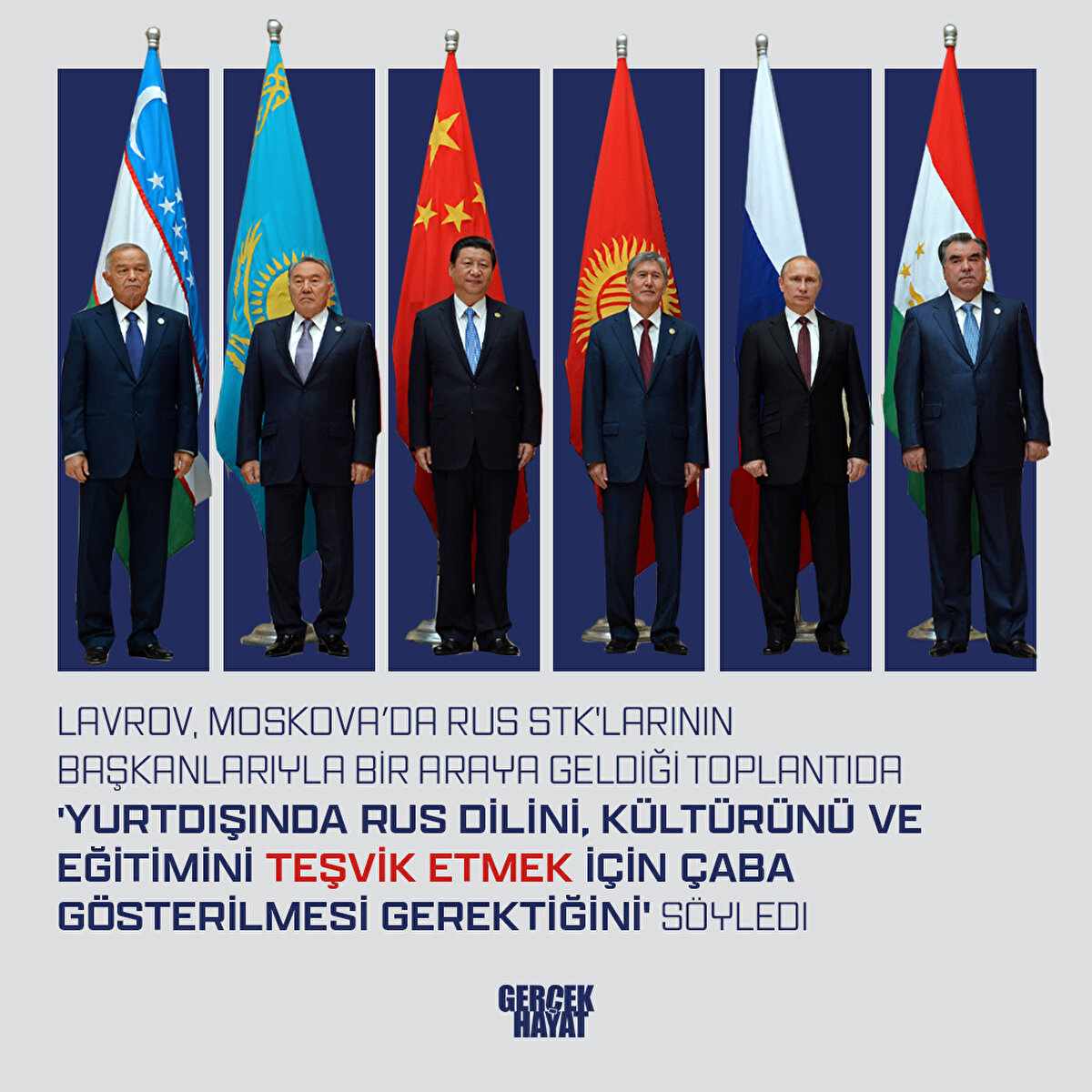 Lavrov, Moskova’da Rus STK'larının başkanlarıyla bir araya geldi