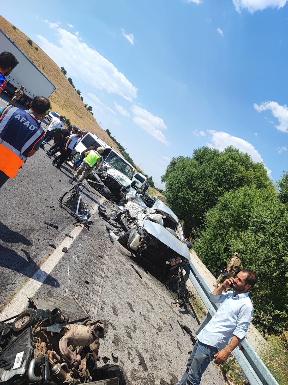 Kaza ile ilgili soruşturma başlatıldı.