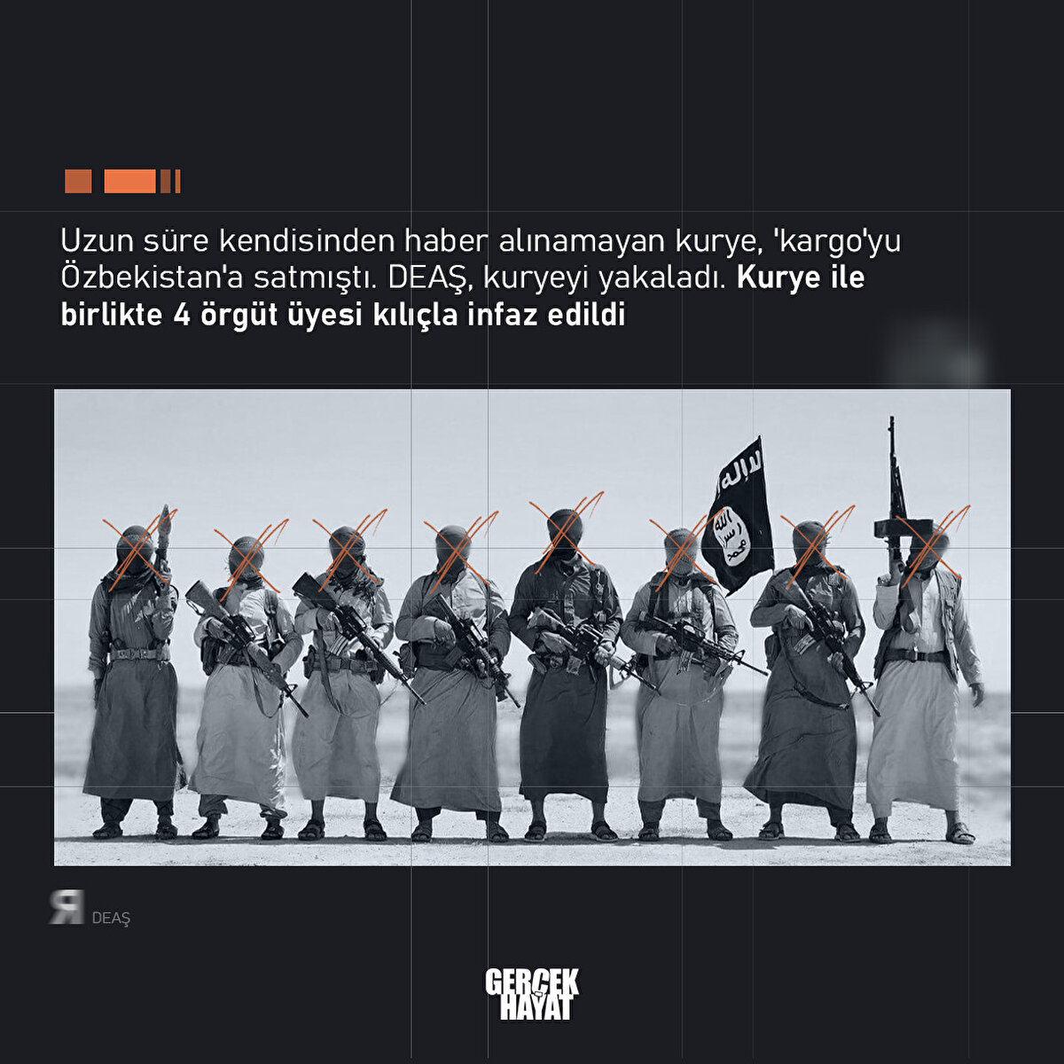 'kargo'yu Özbekistan'a satan kurye, infaz edildi