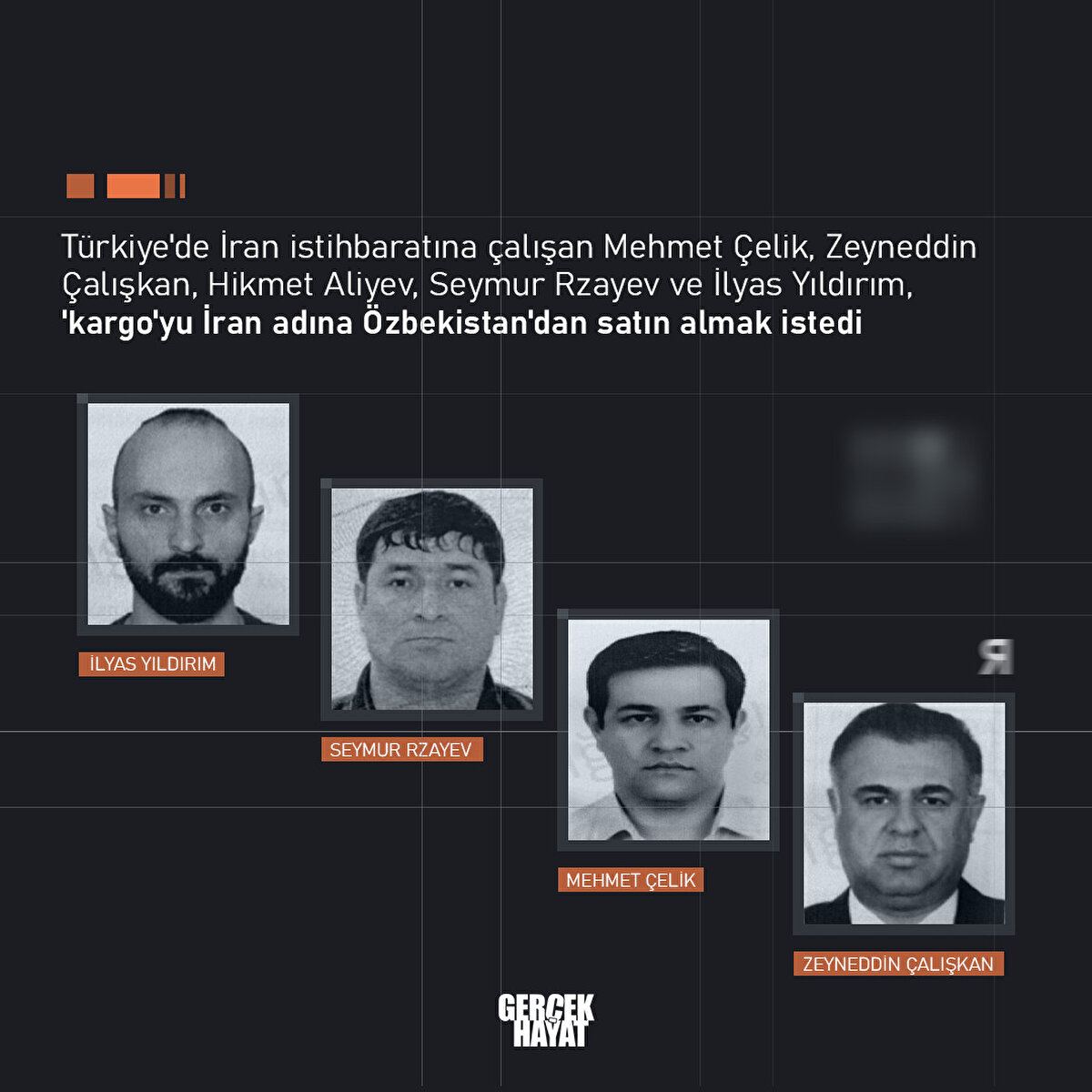 Türkiye'deki İran ajanları, bu 'kargo'yu Özbekistan'dan satın almak istedi