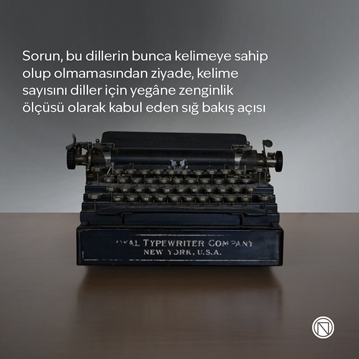 Sorun, bu dillerin bunca kelimeye sahip olup olmamasından ziyade, kelime sayısını diller için yegâne zenginlik ölçüsü olarak kabul eden sığ bakış açısı