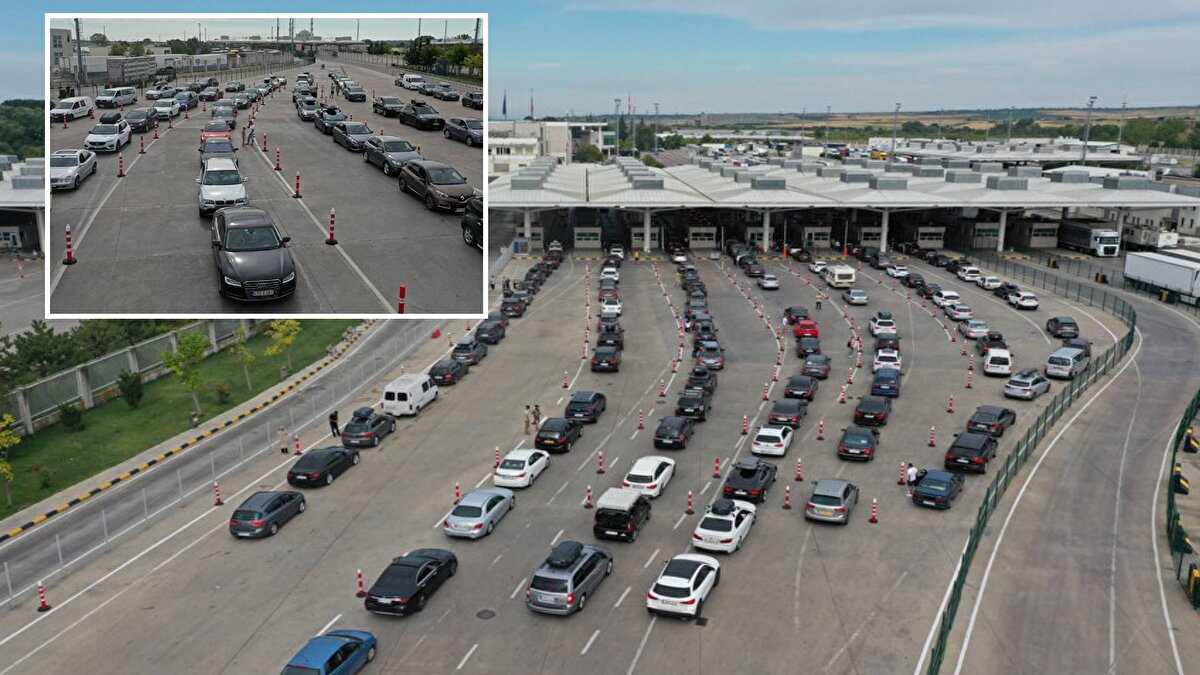 En çok tercih edilen sınır kapısı ise Kapıkule oluyor.