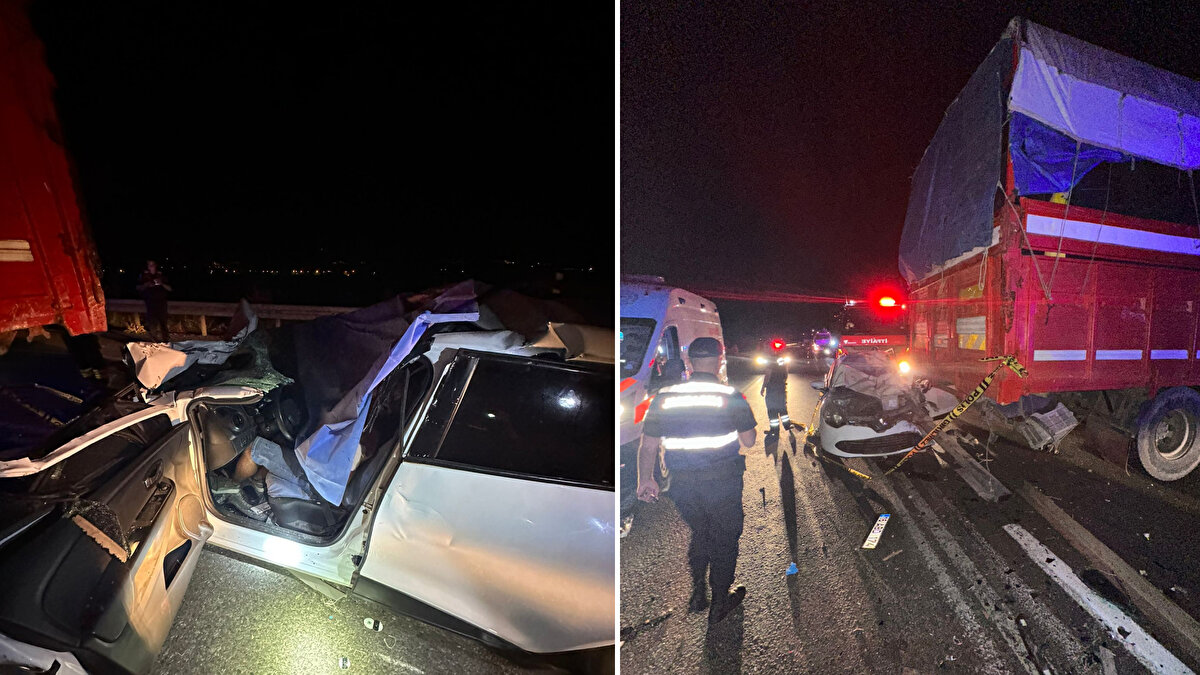 Kaza, dün saat 21.30 sıralarında Piyadeler Mahallesi mevkisinde meydana geldi.<br><br>Alaşehir'den Salihli yönüne gitmekte olan A.D. (61) yönetimindeki kamyona, Serkan Ç.'nin kullandığı otomobil arkadan çarptı. İhbar üzerine kaza yerine sağlık, jandarma ve itfaiye ekibi sevk edildi.<br>