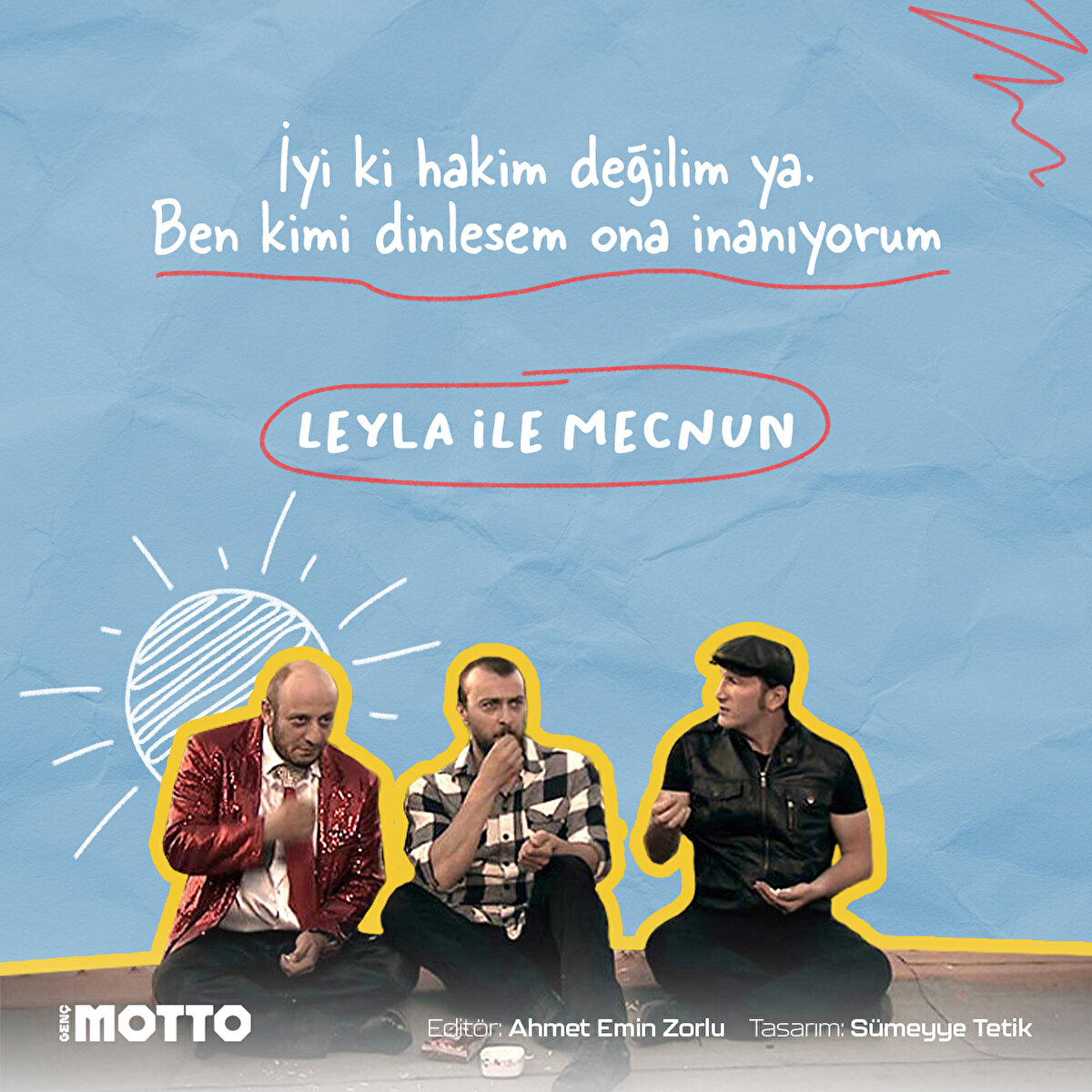 İyi ki hakim değilim ya. Ben kimi dinlesem ona inanıyorum