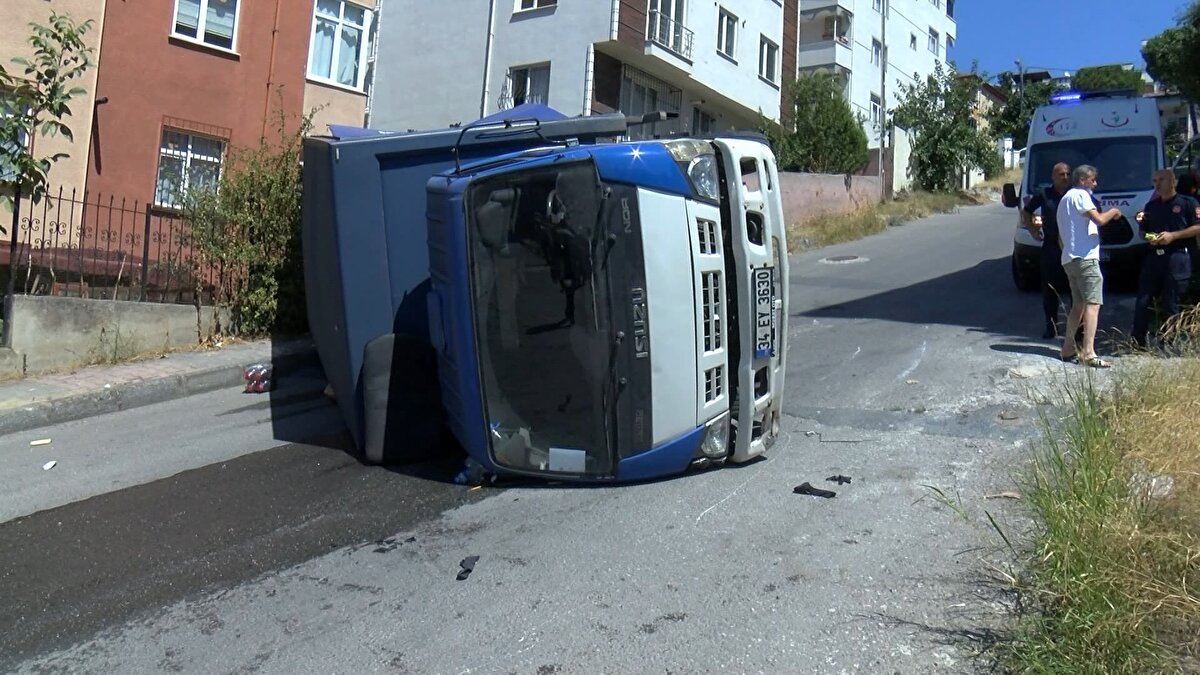 İddiaya göre; 34 EY 3630 plakalı Cemalettin Şimşek yönetimindeki gıda yüklü kamyonet, yokuşu çıkamayarak geri geri gitmeye başladı.