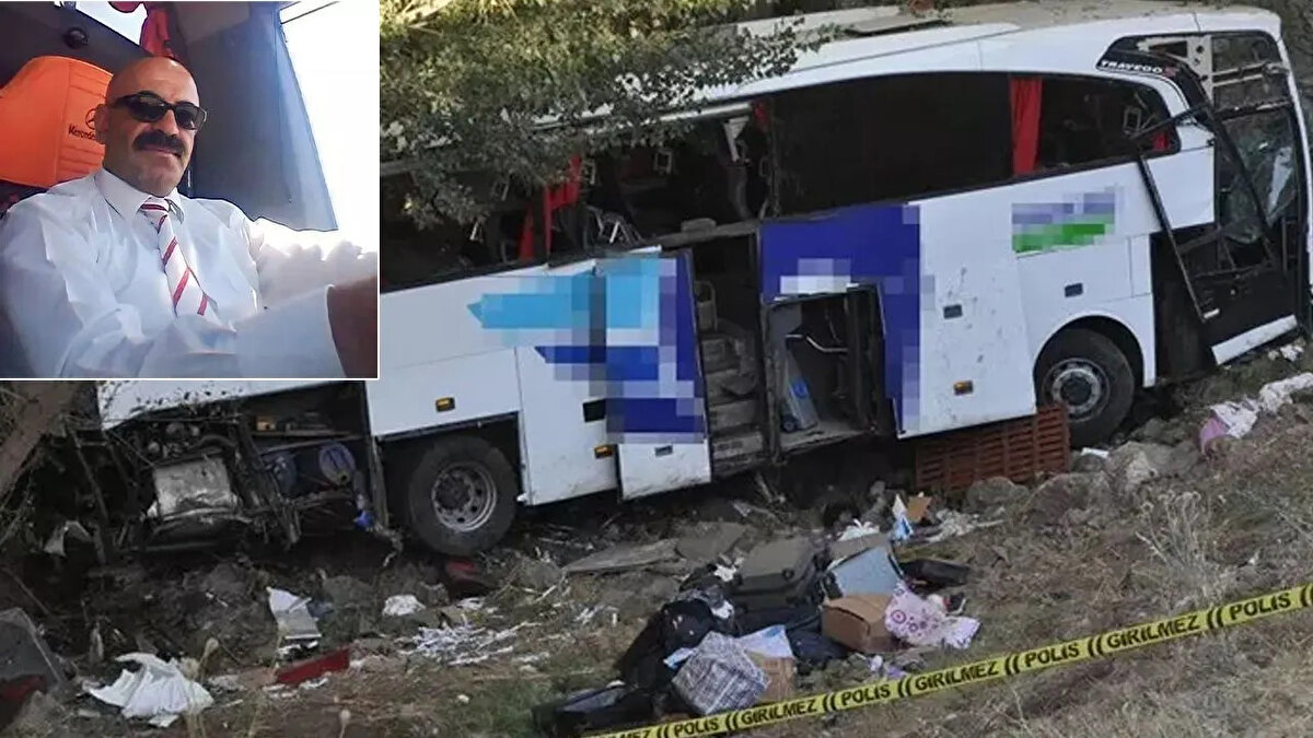 Yozgat'ta şarampole yuvarlanan yolcu otobüsündeki 12 kişi yaşamını yitirirken feci kazanın nedeni belli oldu. Şoförün kalp krizi geçirdiği belirlenirken hayatını kaybedenlerin cenazeleri toprağa verildi.<br><br>