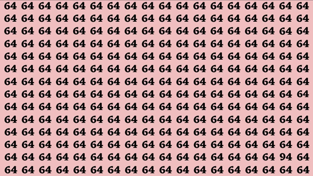 Optik illüzyonlu zeka testlerinden biri olan bu görselde gizli olan sayıyı bulmak için bir dahinin zihnine sahip olmak gerekiyor. İlk bakışta sayfadaki sayıların hepsi aynı gibi görünse de, bu resimde farklı bir sayı var. Peki siz ilk bakışta görebildiniz mi?<br>